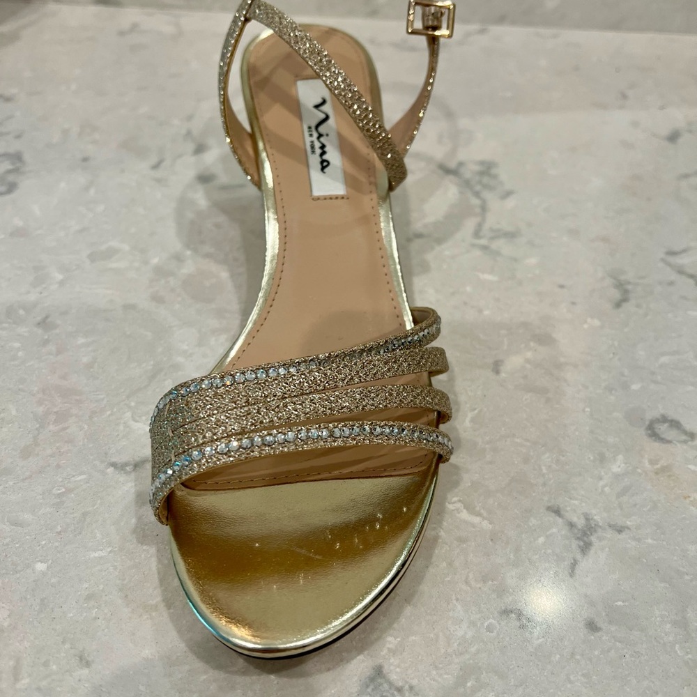 Nina Brand dressy sandals / heels - Picture 4 of 6